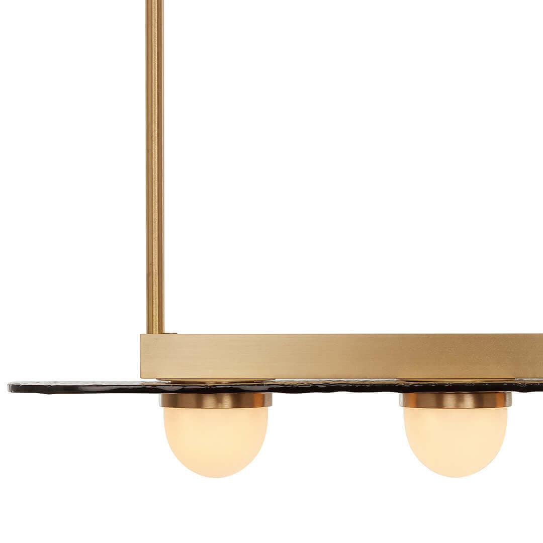 Lustra Chandelier Cadre Doré Linéaire - Neutralighting