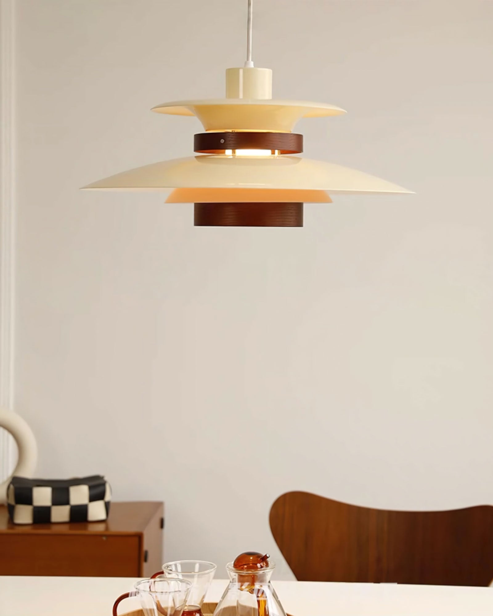 Nymera Suspension Bois Acier - Neutralighting