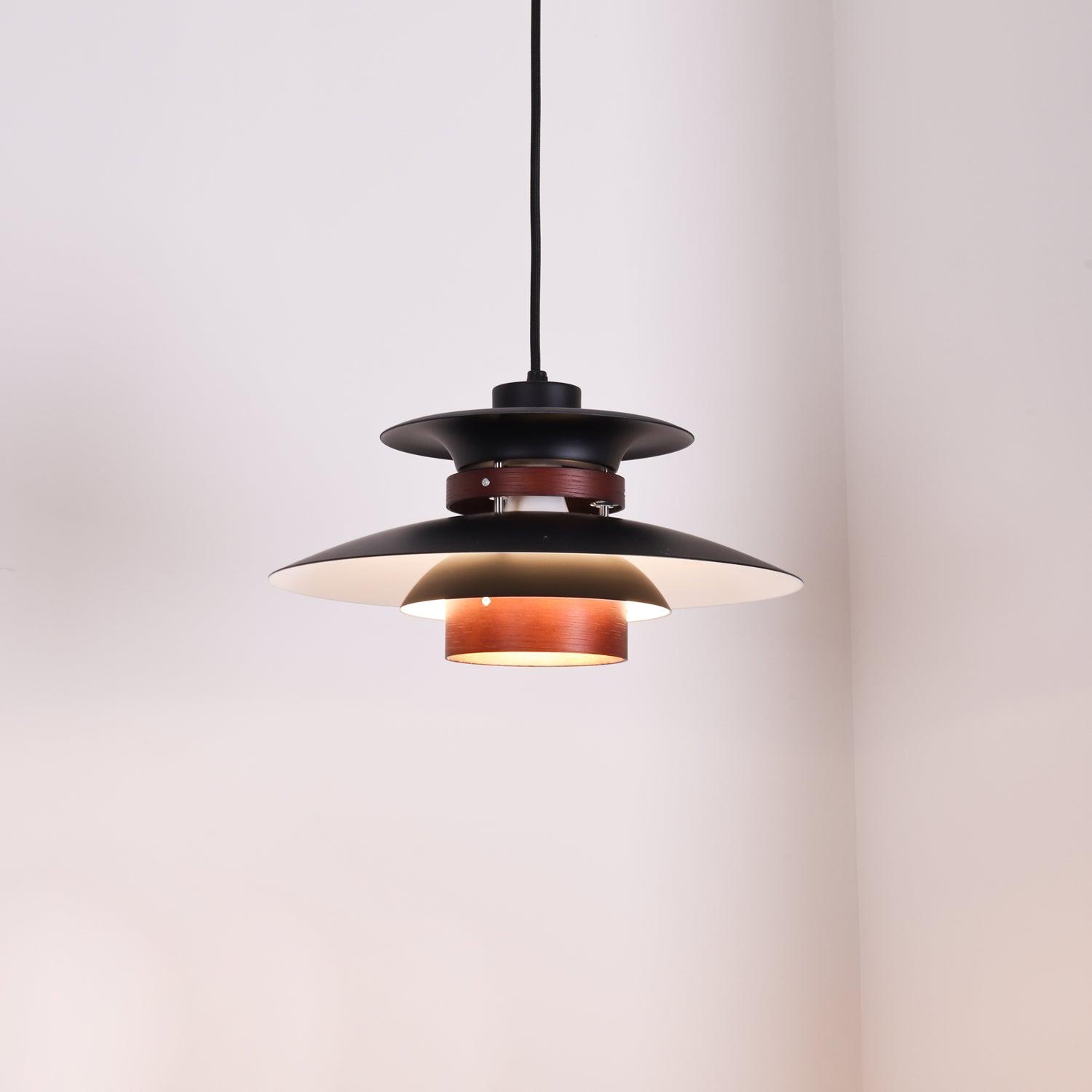 Nymera Suspension Bois Acier - Neutralighting
