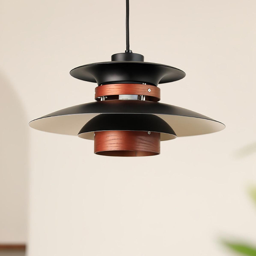 Nymera Suspension Bois Acier - Neutralighting