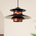 Nymera Suspension Bois Acier - Neutralighting