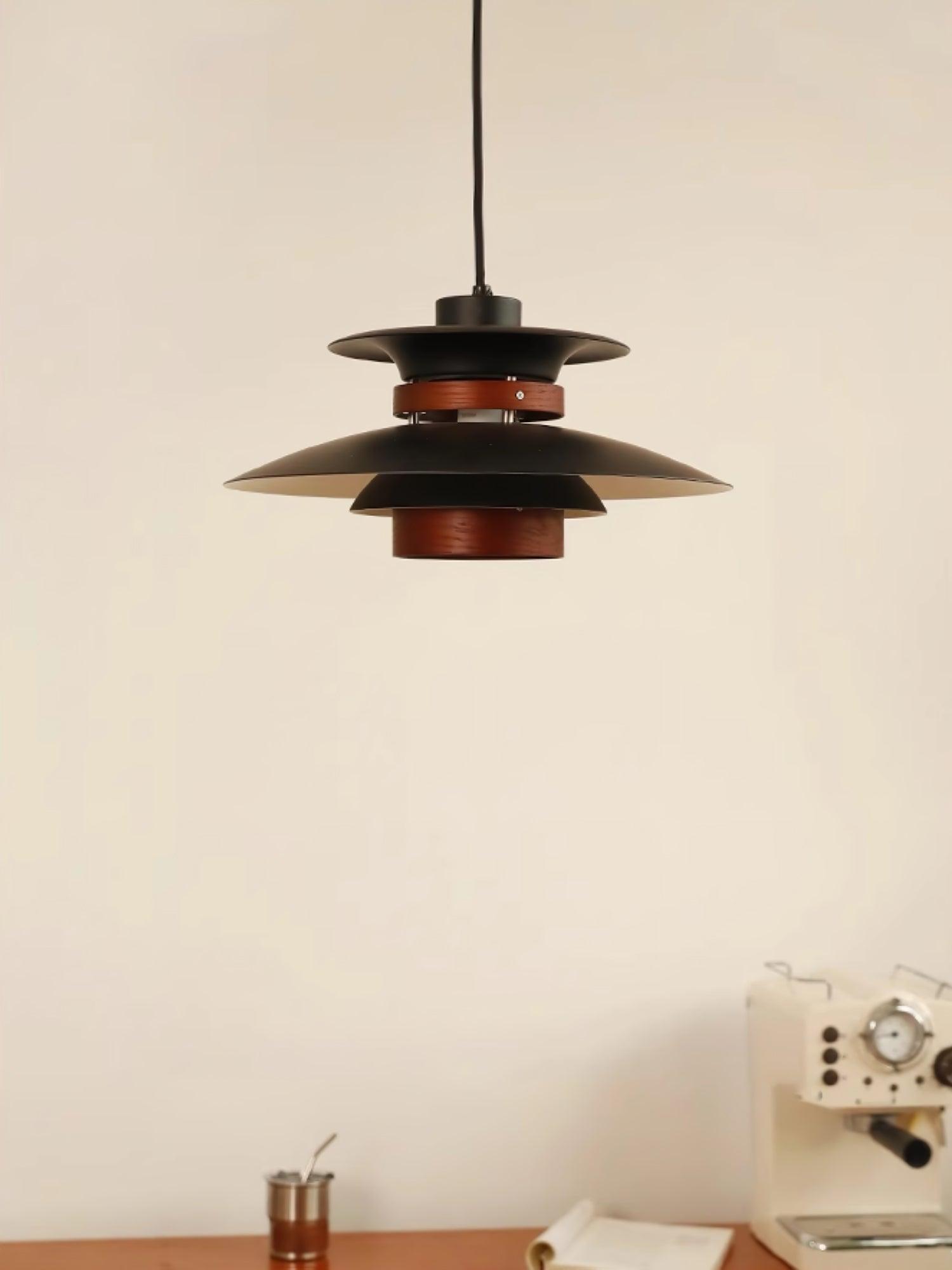 Nymera Suspension Bois Acier - Neutralighting