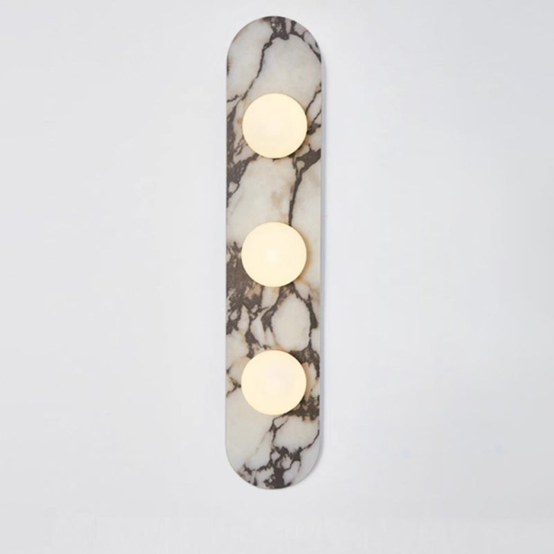 Covelyra Applique Murale En Marbre Et Verre Minimaliste Moderne - Neutralighting