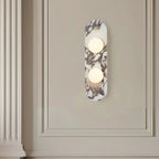 Covelyra Applique Murale En Marbre Et Verre Minimaliste Moderne - Neutralighting