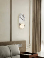 Covelyra Applique Murale En Marbre Et Verre Minimaliste Moderne - Neutralighting