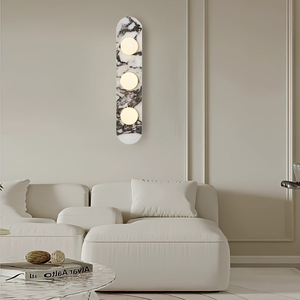 Covelyra Applique Murale En Marbre Et Verre Minimaliste Moderne - Neutralighting