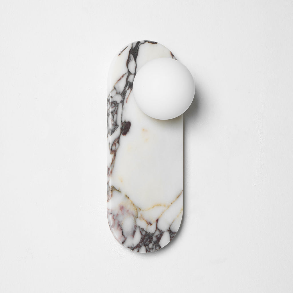 Covelyra Applique Murale En Marbre Et Verre Minimaliste Moderne - Neutralighting