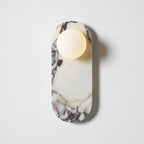 Covelyra Applique Murale En Marbre Et Verre Minimaliste Moderne - Neutralighting