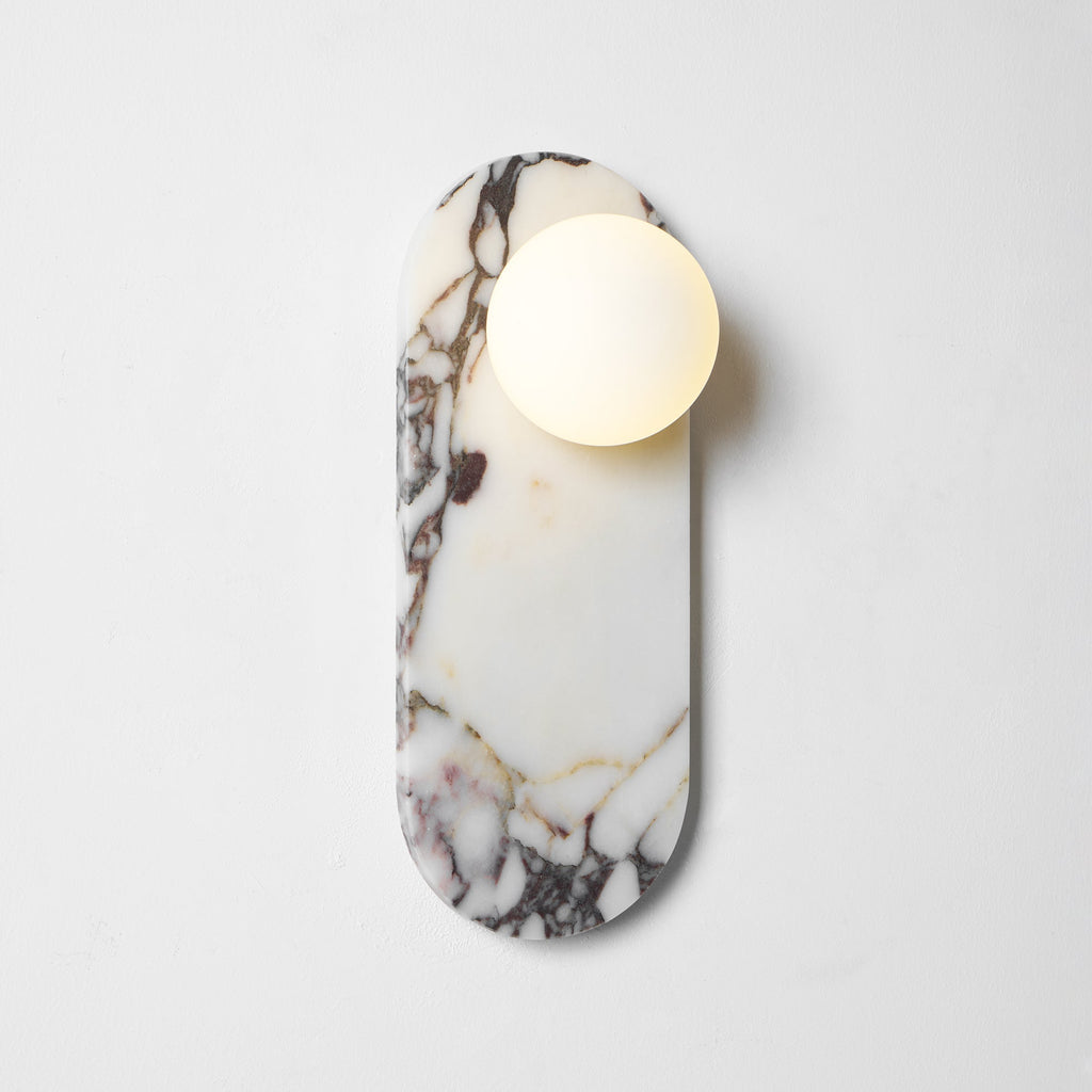 Covelyra Applique Murale En Marbre Et Verre Minimaliste Moderne - Neutralighting