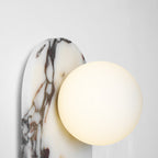 Covelyra Applique Murale En Marbre Et Verre Minimaliste Moderne - Neutralighting