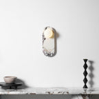 Covelyra Applique Murale En Marbre Et Verre Minimaliste Moderne - Neutralighting