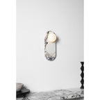 Covelyra Applique Murale En Marbre Et Verre Minimaliste Moderne - Neutralighting