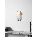 Covelyra Applique Murale En Marbre Et Verre Minimaliste Moderne - Neutralighting