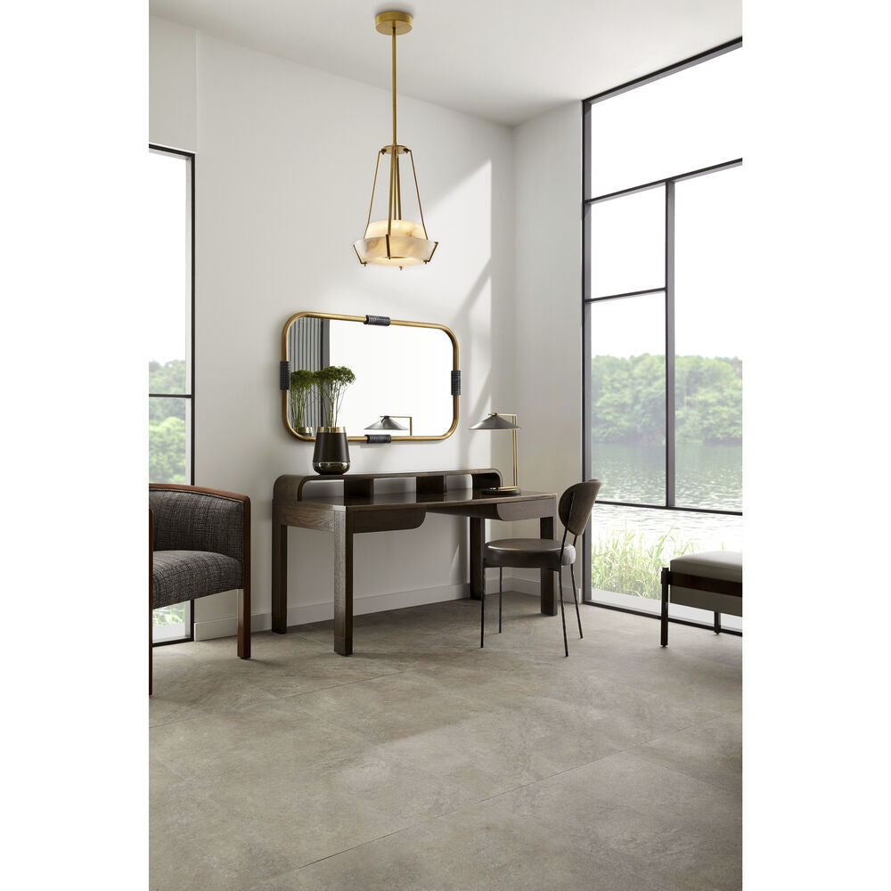 Avlireth Lampe Suspendue En Métal Et Albâtre Minimaliste Moderne - Neutralighting
