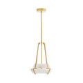 Avlireth Lampe Suspendue En Métal Et Albâtre Minimaliste Moderne - Neutralighting