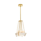 Avlireth Lampe Suspendue En Métal Et Albâtre Minimaliste Moderne - Neutralighting