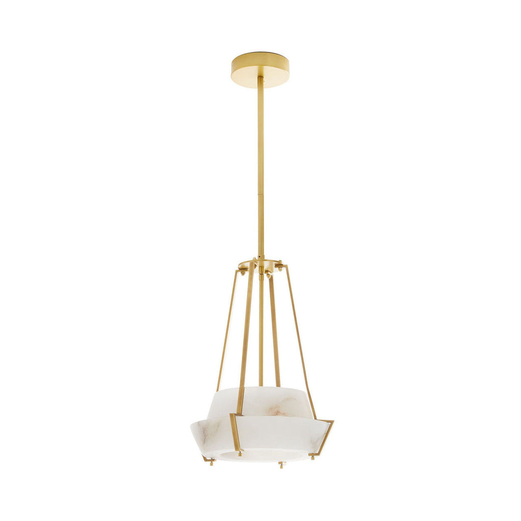 Avlireth Lampe Suspendue En Métal Et Albâtre Minimaliste Moderne - Neutralighting