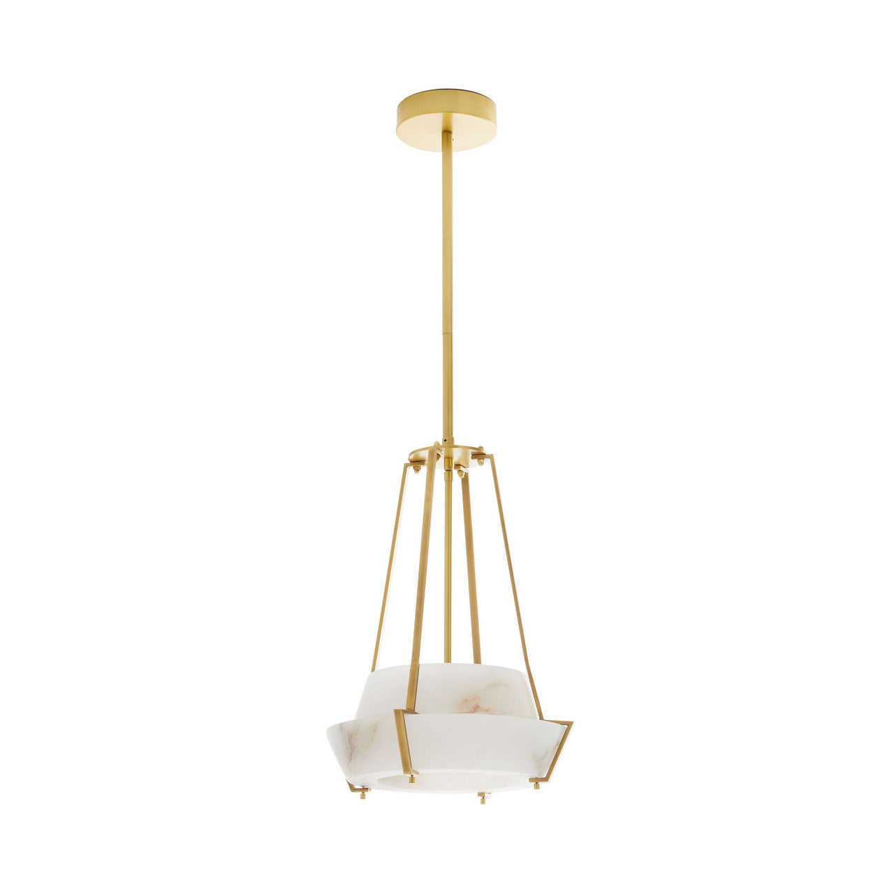 Avlireth Lampe Suspendue En Métal Et Albâtre Minimaliste Moderne - Neutralighting