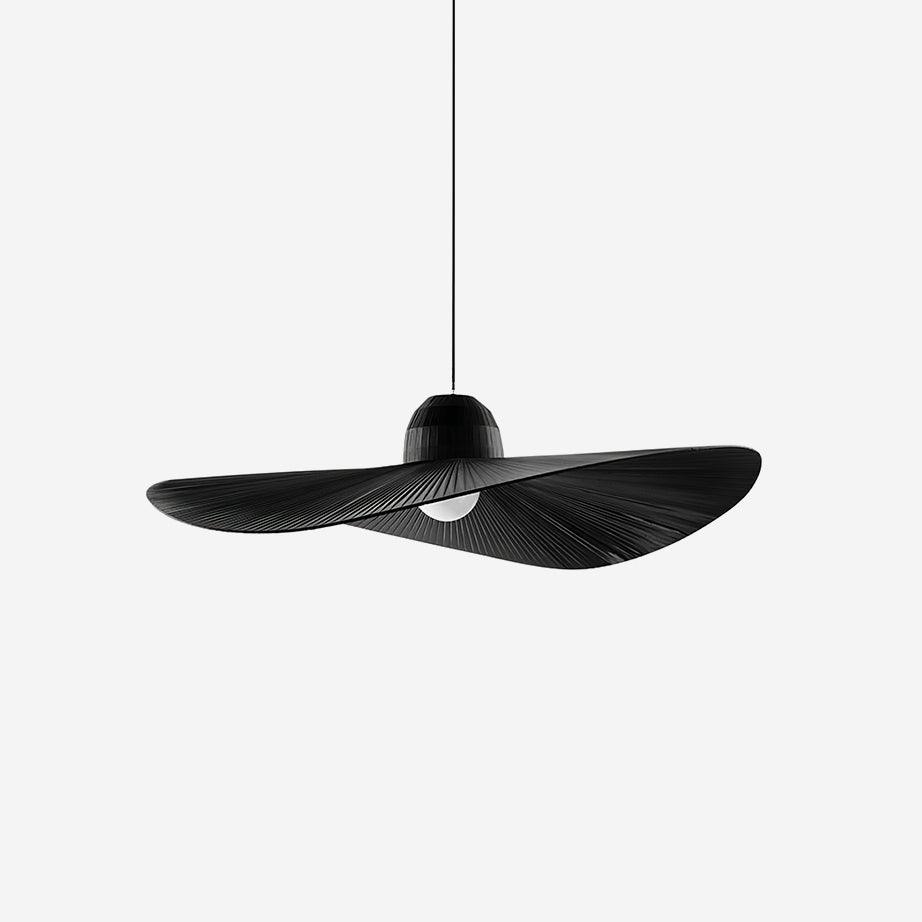 Moire Hat Lampe Pendante Tissu Plissé Moderne - Neutralighting