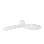 Moire Hat Lampe Pendante Tissu Plissé Moderne - Neutralighting