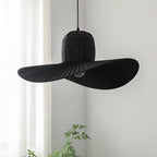 Moire Hat Lampe Pendante Tissu Plissé Moderne - Neutralighting