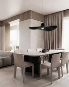 Moire Hat Lampe Pendante Tissu Plissé Moderne - Neutralighting