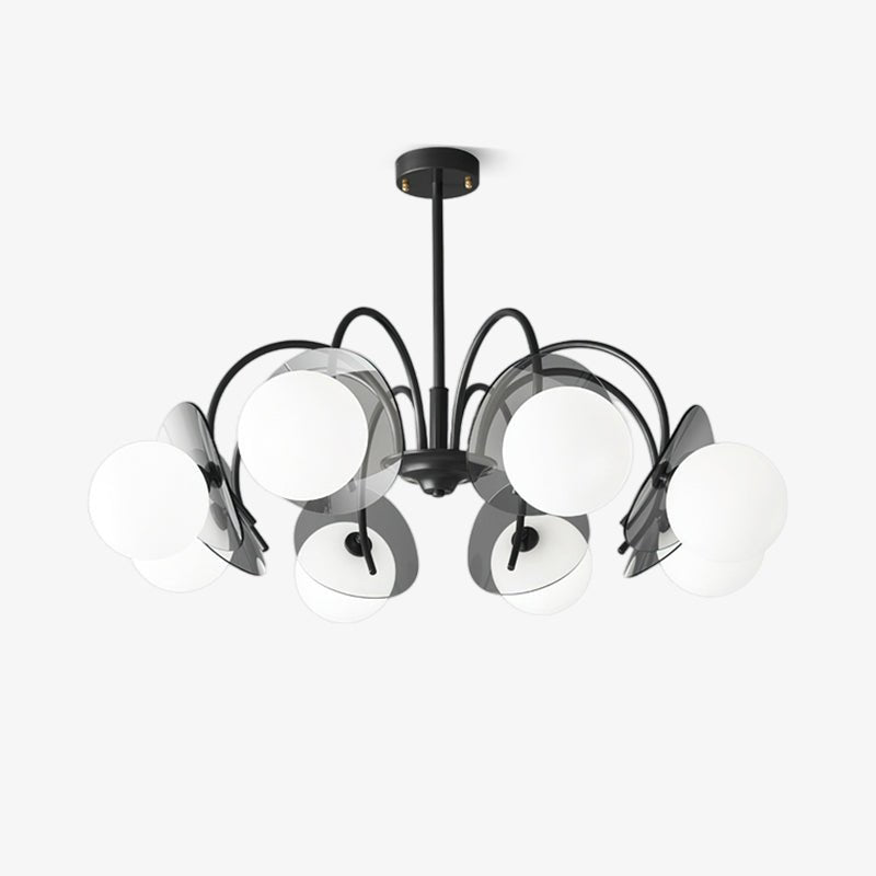Aurora Lustre Globe Bras Sculptural - Neutralighting