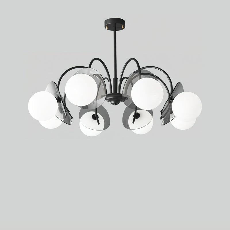 Aurora Lustre Globe Bras Sculptural - Neutralighting