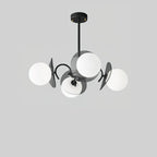 Aurora Lustre Globe Bras Sculptural - Neutralighting