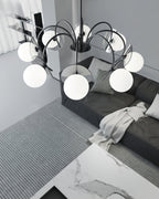 Aurora Lustre Globe Bras Sculptural - Neutralighting
