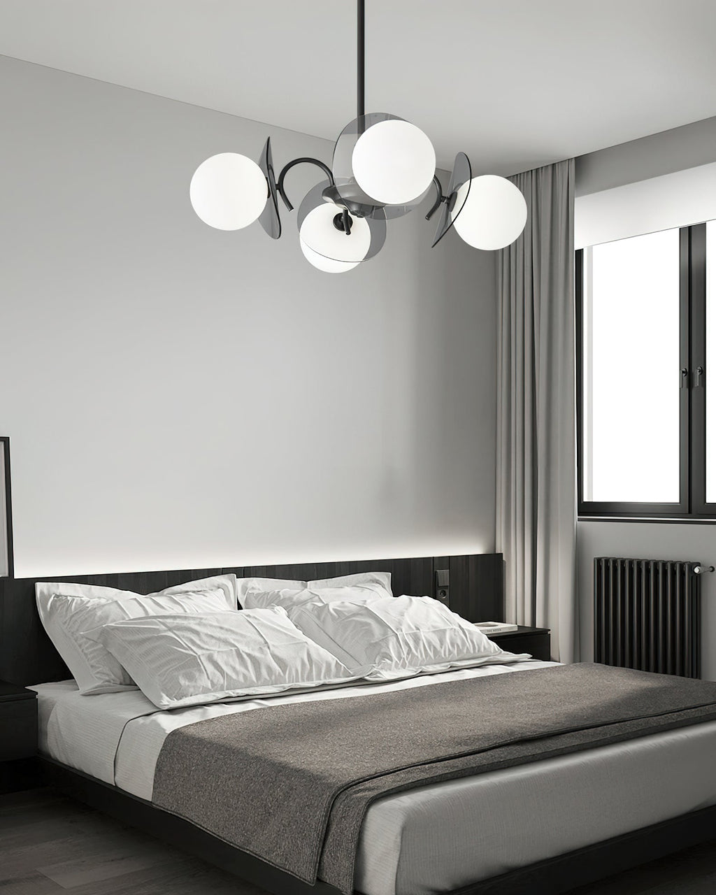 Aurora Lustre Globe Bras Sculptural - Neutralighting