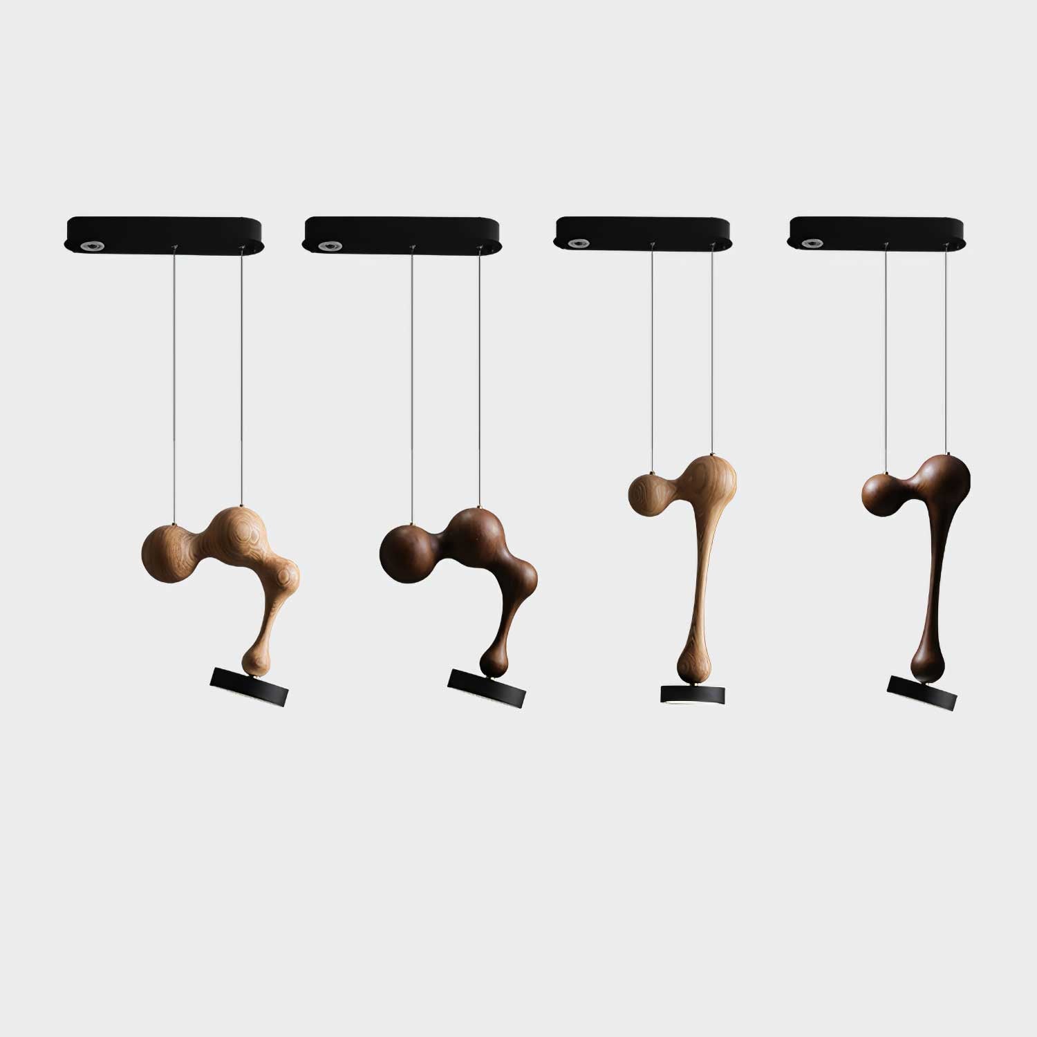 Drovia Lampe Pendante en Bois Moderne - Neutralighting