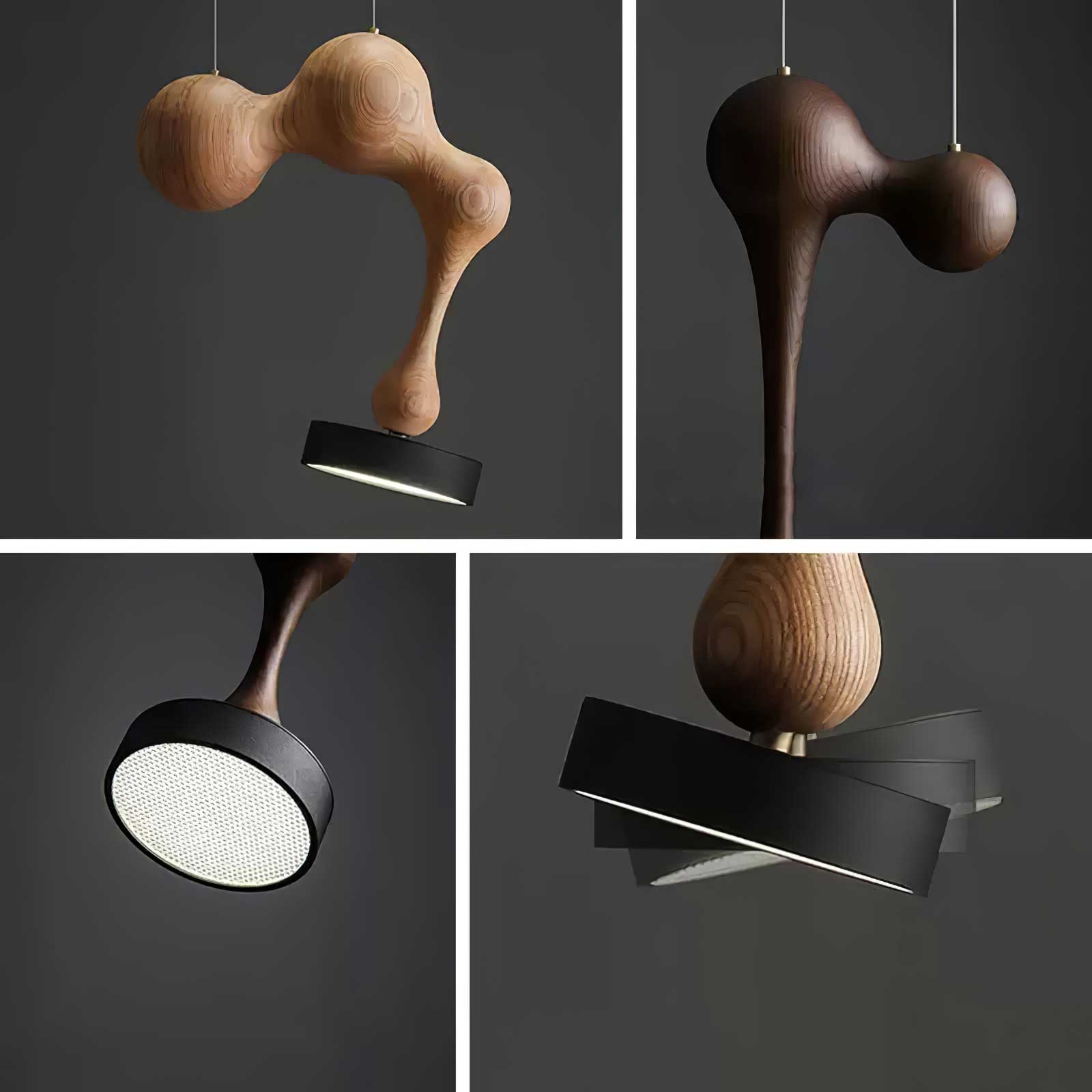 Drovia Lampe Pendante en Bois Moderne - Neutralighting