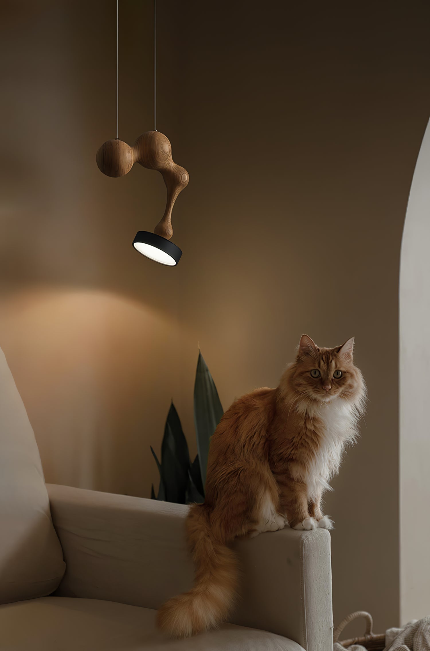Drovia Lampe Pendante en Bois Moderne - Neutralighting