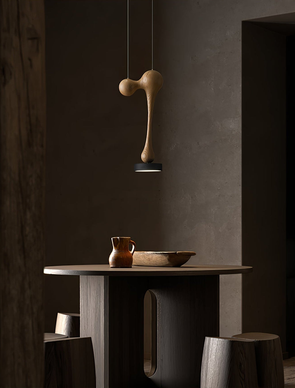 Drovia Lampe Pendante en Bois Moderne - Neutralighting