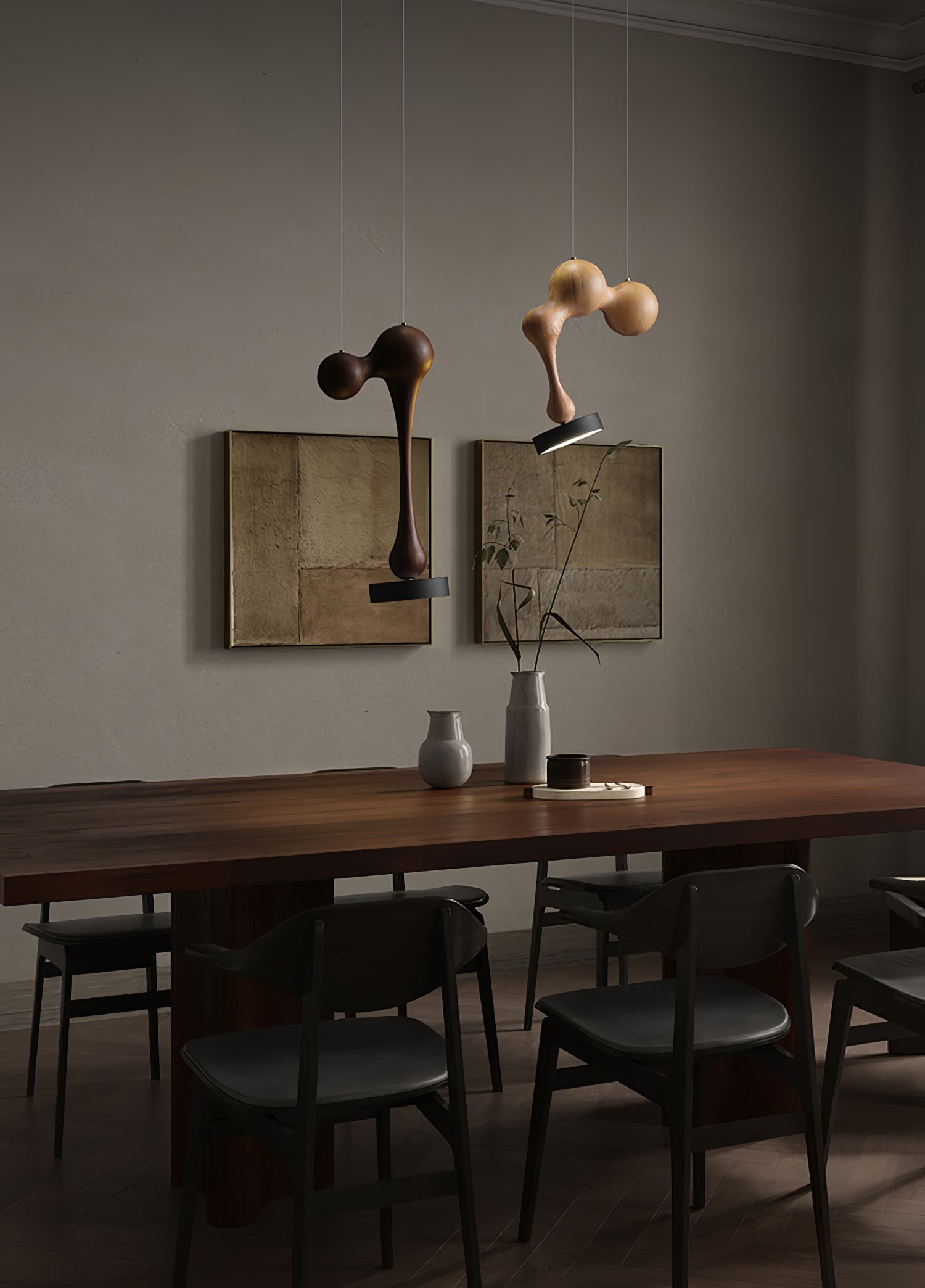 Drovia Lampe Pendante en Bois Moderne - Neutralighting