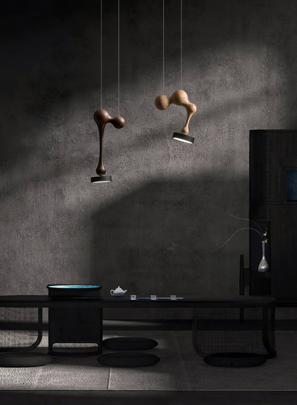 Drovia Lampe Pendante en Bois Moderne - Neutralighting