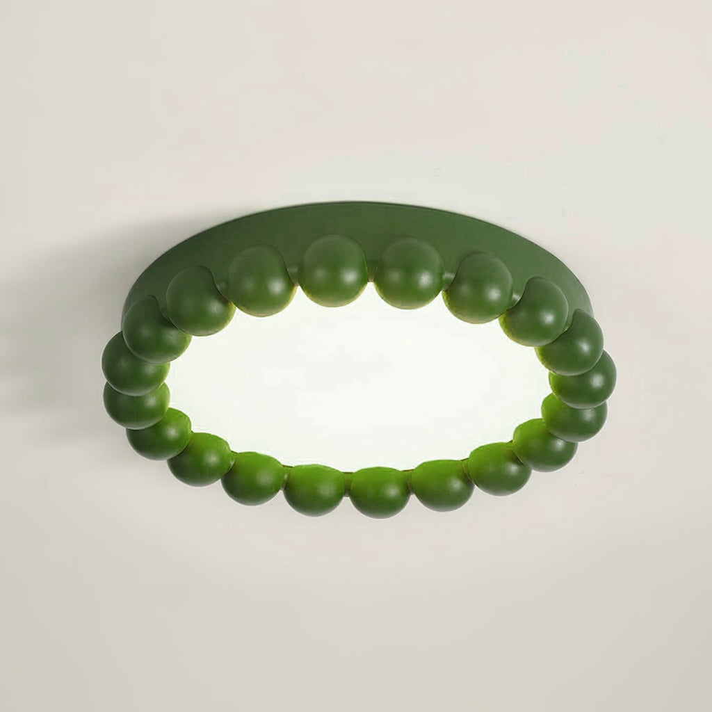 Solara Plafonnier Résine Bulle Rond Ludique Doux - Neutralighting
