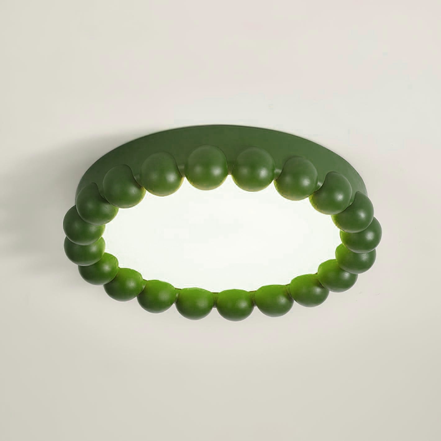 Solara Plafonnier Résine Bulle Rond Ludique Doux - Neutralighting