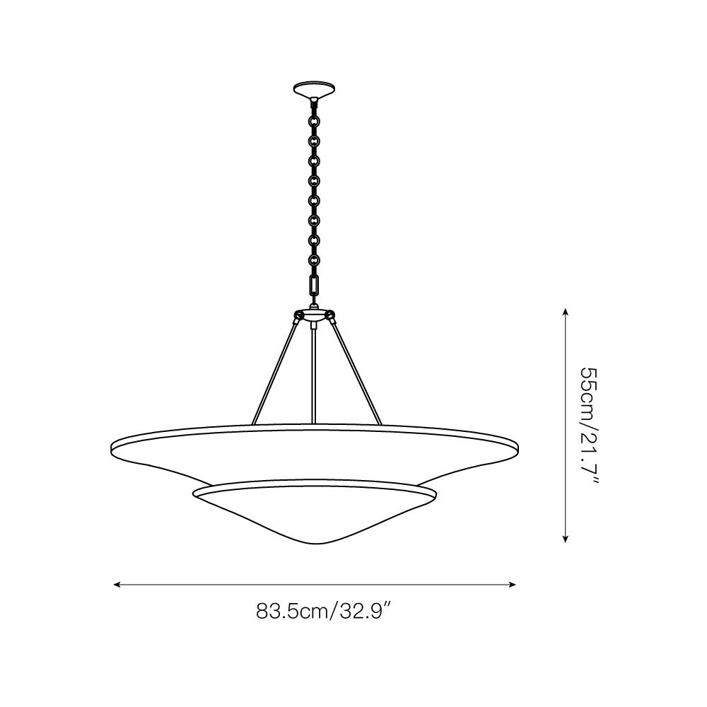 Avinisra Lustre En Laiton Et Métal Minimaliste Moderne - Neutralighting
