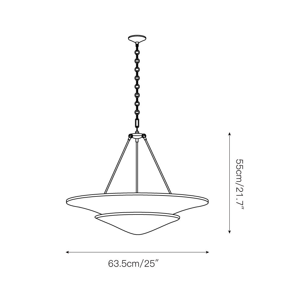 Avinisra Lustre En Laiton Et Métal Minimaliste Moderne - Neutralighting