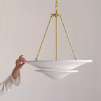 Avinisra Lustre En Laiton Et Métal Minimaliste Moderne - Neutralighting