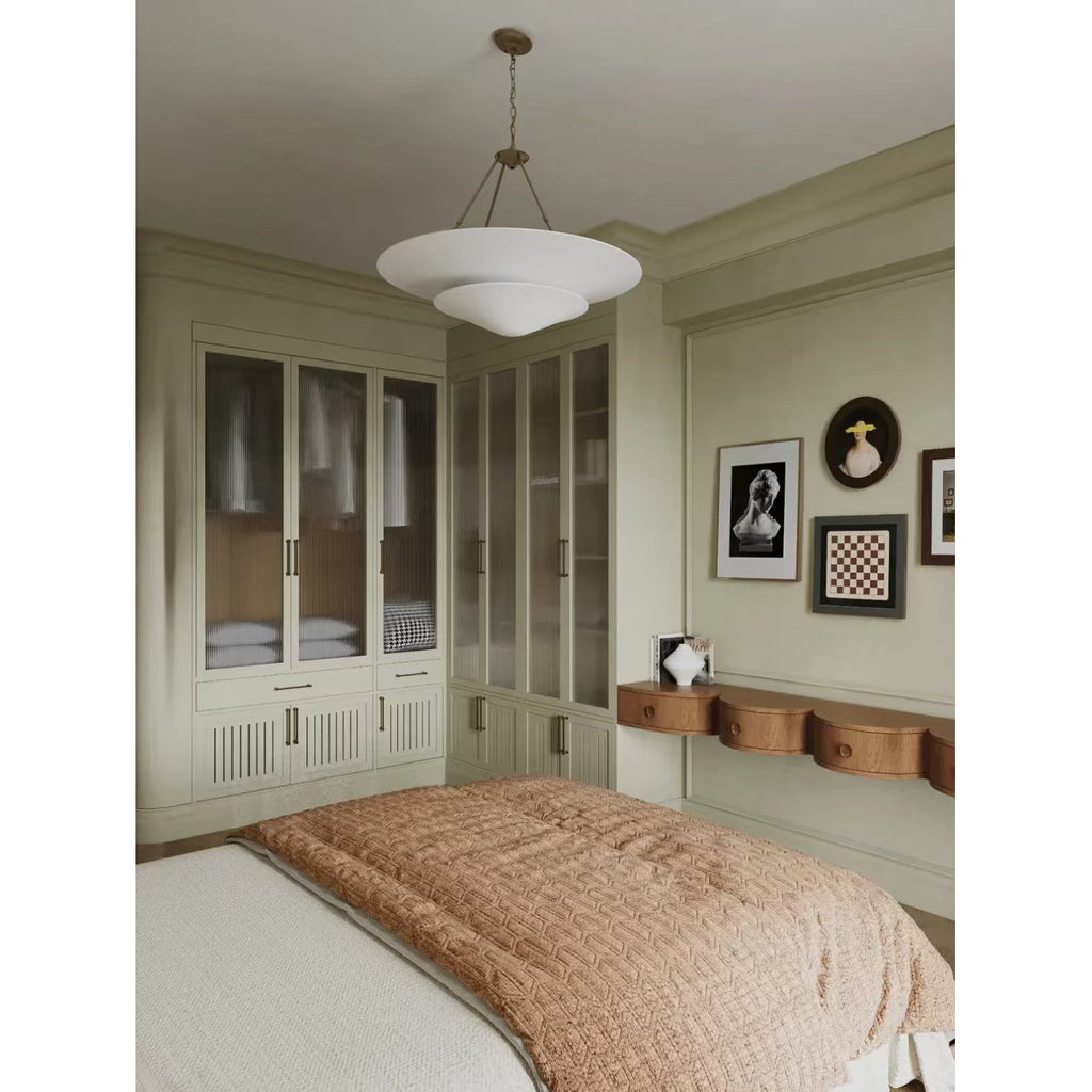 Avinisra Lustre En Laiton Et Métal Minimaliste Moderne - Neutralighting