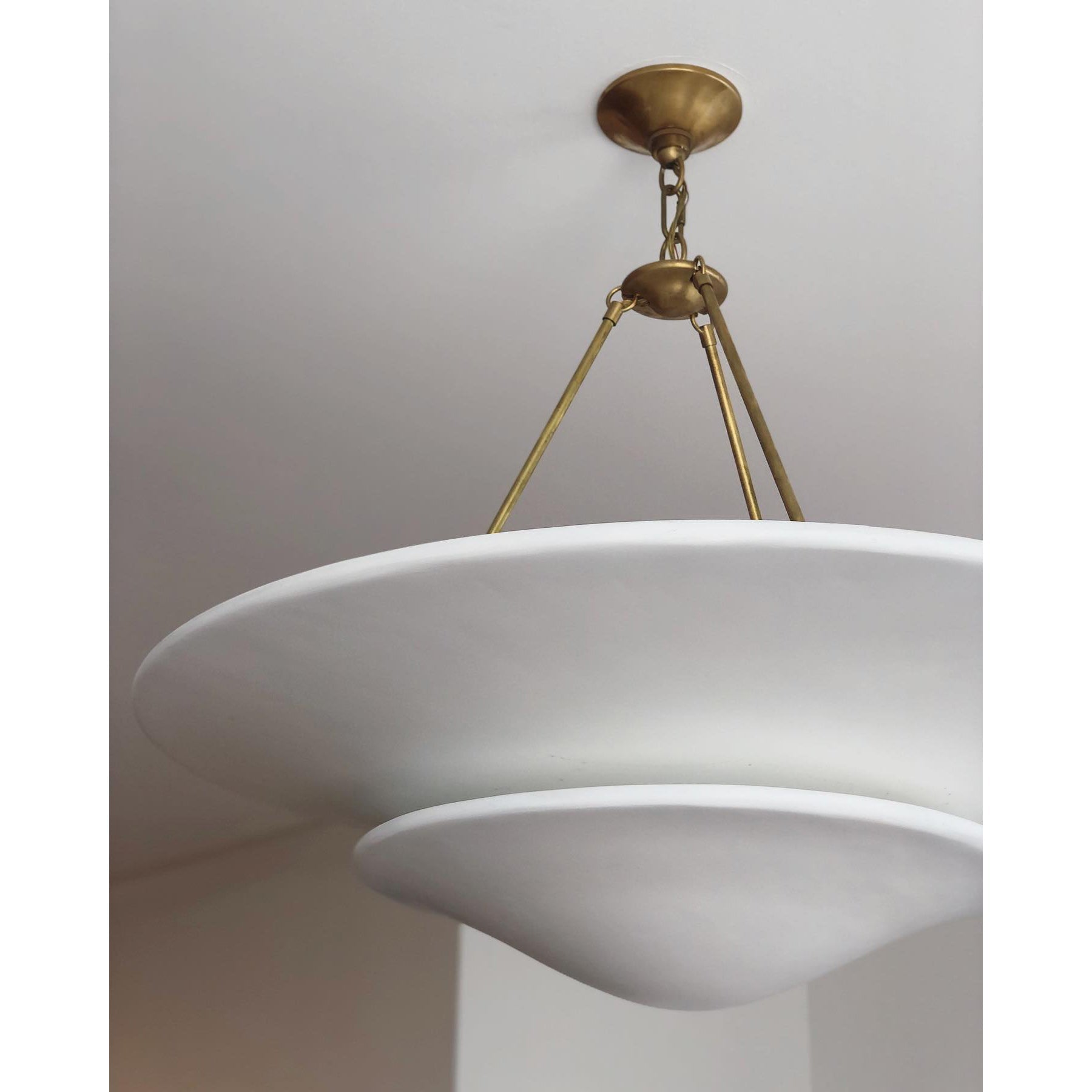 Avinisra Lustre En Laiton Et Métal Minimaliste Moderne - Neutralighting