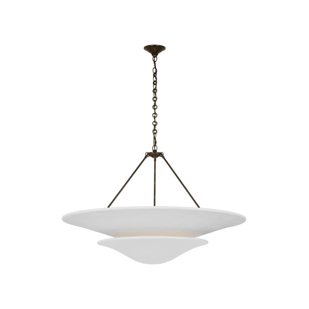 Mollino Lustre Sculptural en Plâtre Suspendu - Neutralighting