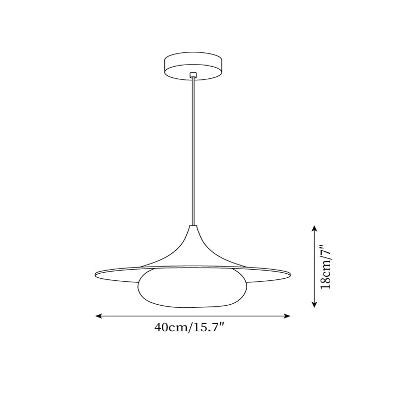 Ovelis Lampe Suspension avec Plafonnier en Bois - Neutralighting