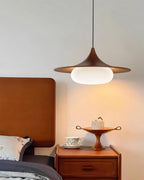 Ovelis Lampe Suspension avec Plafonnier en Bois - Neutralighting