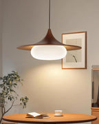 Ovelis Lampe Suspension avec Plafonnier en Bois - Neutralighting