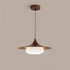 Ovelis Lampe Suspension avec Plafonnier en Bois - Neutralighting