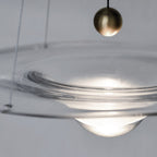 Vesperce Suspension Minimaliste en Laiton - Neutralighting